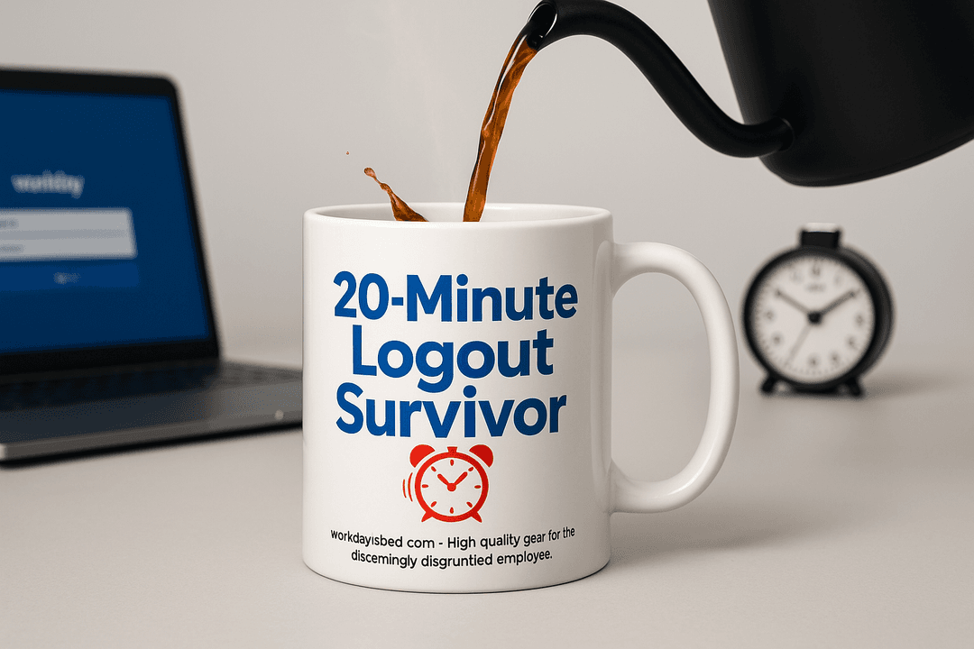 20-Minute Logout Survivor Mug